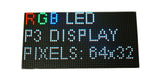 LED Matrix P3 RGB pixel panel 64x32 LED sign screen module